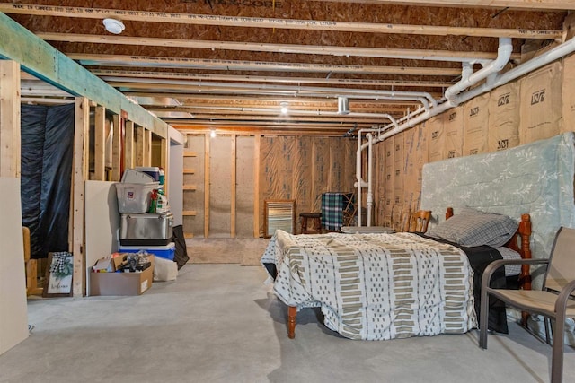 905 Plymouth Ct, Nekoosa, WI 54457 - view of unfinished basement
