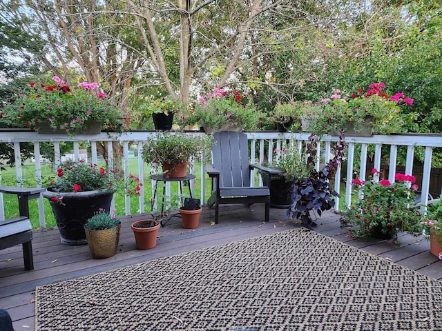 25 Cherbourg Ct, Madison, WI 53711 - view of deck