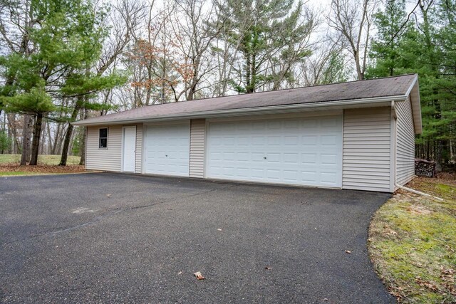 W3760 W Lemonweir Ct, Mauston, WI 53948 - view of detached garage