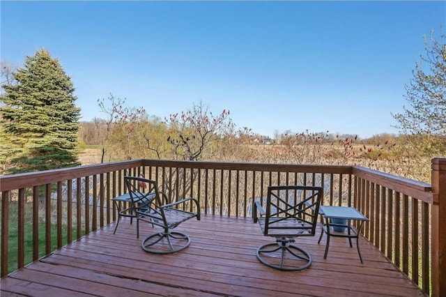 view of deck