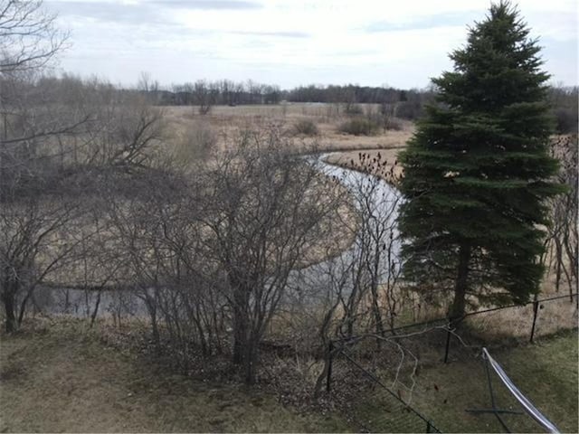 water view with fence