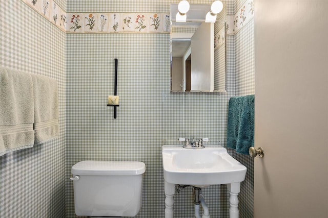526 N Vine St, Appleton, WI 54911 - bathroom featuring toilet and a sink