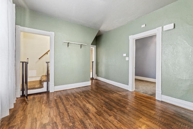 1931 Wood St, La Crosse, WI 54603 - unfurnished room featuring wood finished floors and baseboards