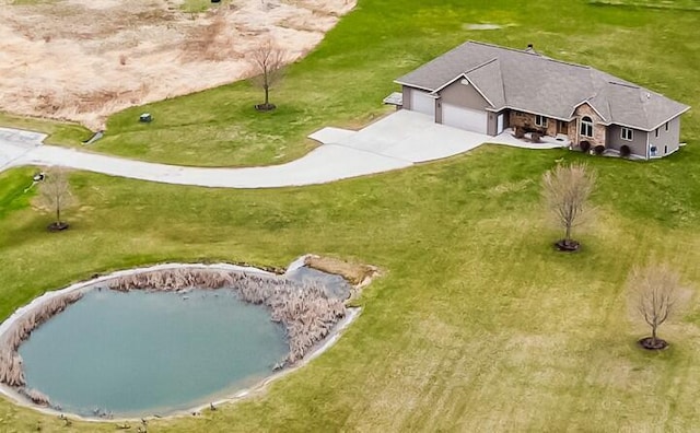 drone / aerial view