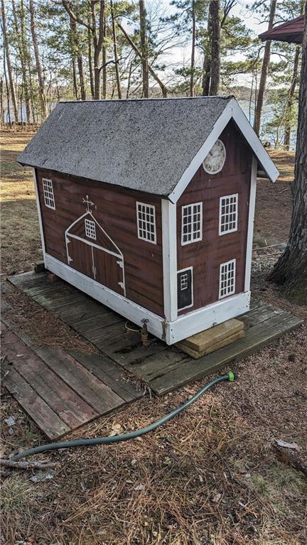 6051 Elsie Rd, Stone Lake, WI 54876 - view of outdoor structure with an outdoor structure