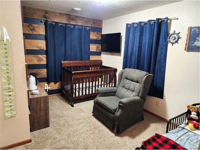 21 N Main St, Luck, WI 54853 - carpeted bedroom featuring baseboards