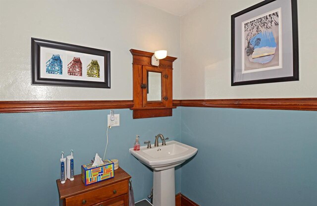 301 Van Buren St, Sauk City, WI 53583 - bathroom featuring a sink