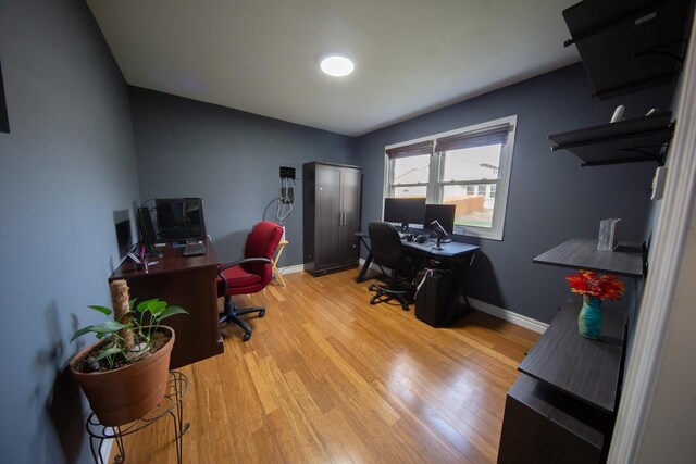 2607 King James Way, Fitchburg, WI 53719 - office with light wood finished floors and baseboards