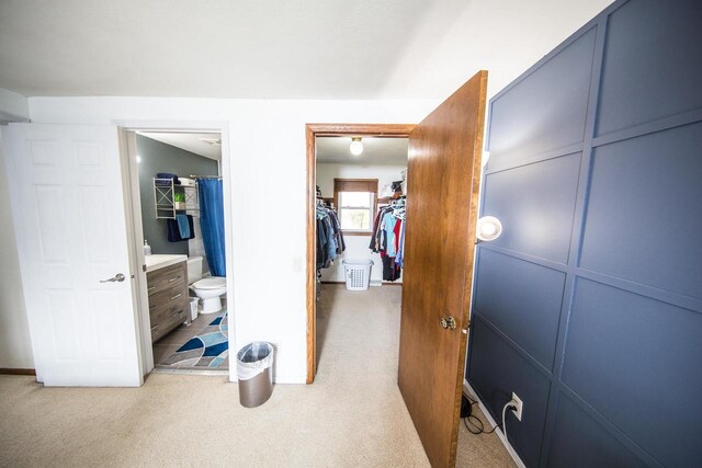 2607 King James Way, Fitchburg, WI 53719 - hall featuring carpet floors