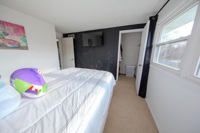 2607 King James Way, Fitchburg, WI 53719 - bedroom featuring light colored carpet
