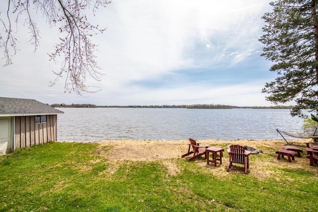 property view of water