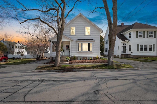 view of front of house
