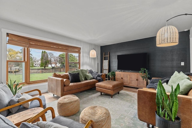 1620 E Murdock Ave, Oshkosh, WI 54901 - living area with light wood-style floors