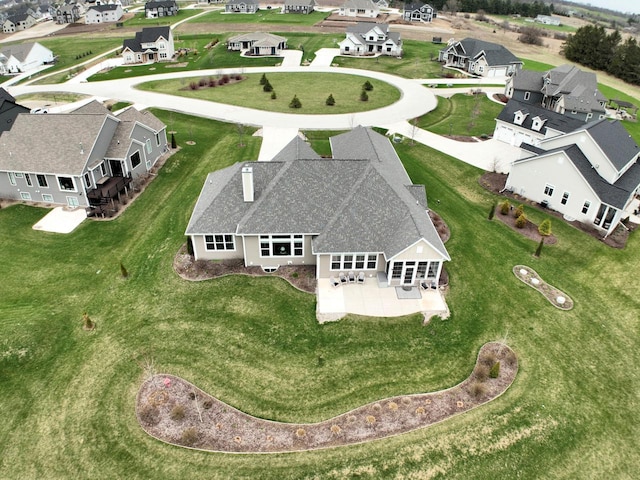 N56W27213 Crispin Ct, Lisbon, WI 53089 - birds eye view of property with a residential view