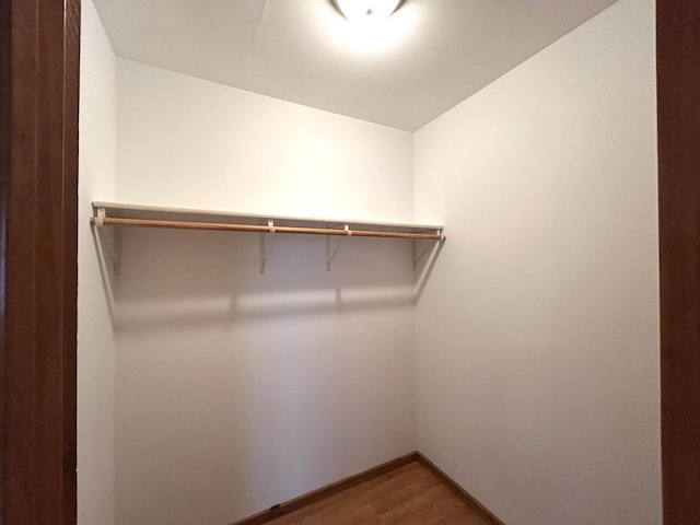 319 Hilltop Ct, Warrens, Warrens, WI 54666 - walk in closet with wood finished floors