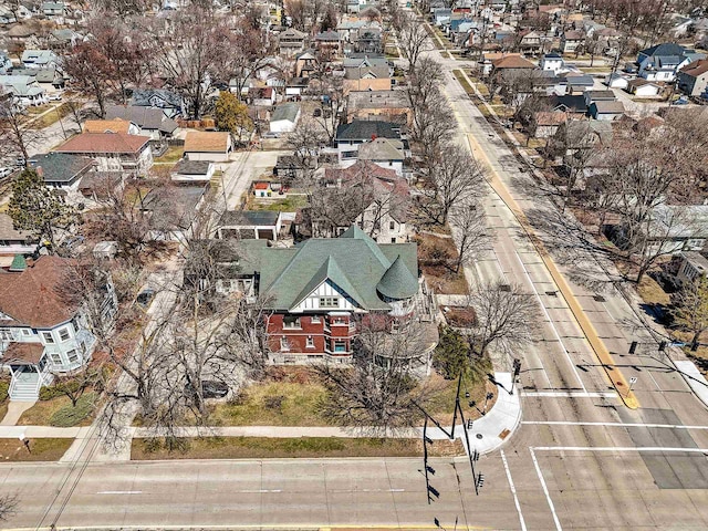 303 N Ashland Ave, Green Bay, WI 54303 - birds eye view of property with a residential view