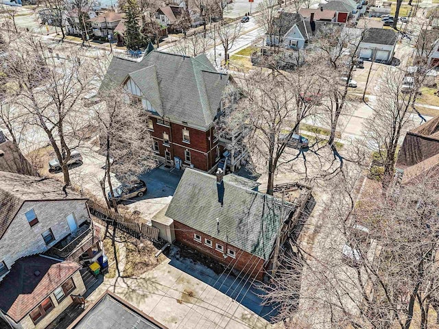 303 N Ashland Ave, Green Bay, WI 54303 - bird's eye view with a residential view