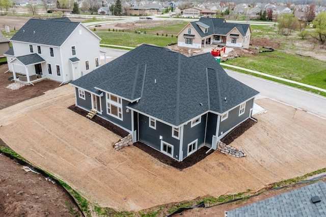 birds eye view of property featuring a residential view