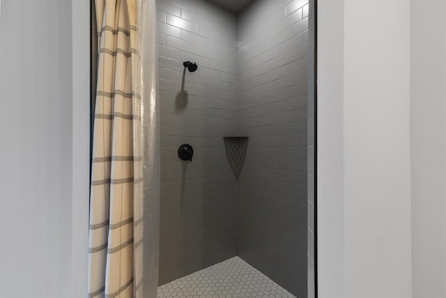 full bath with a stall shower