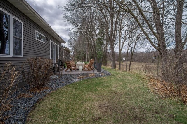 3426 Creek Ridge Dr, Eau Claire, WI 54703 - view of yard featuring a patio