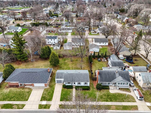1139 Roscoe St, Green Bay, WI 54304 - drone / aerial view with a residential view