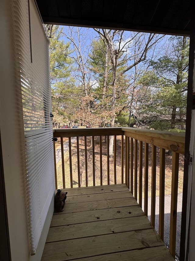 4 Hawthorn Trl, Wisconsin Dells, WI 53965 - view of wooden terrace
