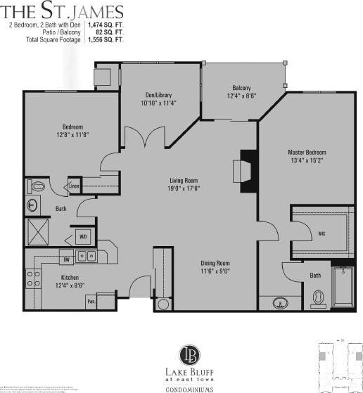 1300 N Prospect Ave Unit 120, Milwaukee, WI 53202 - plan