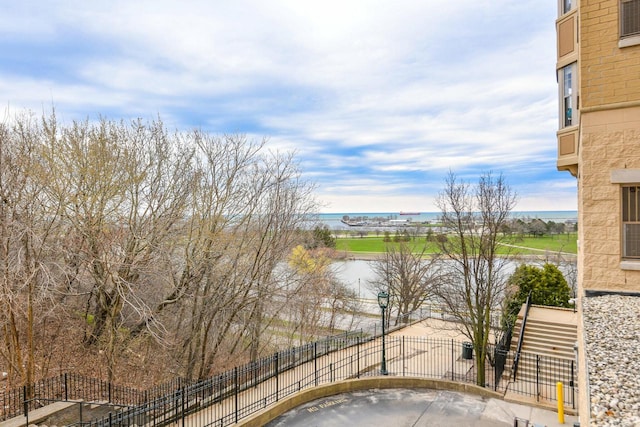 1300 N Prospect Ave Unit 120, Milwaukee, WI 53202 - water view with fence