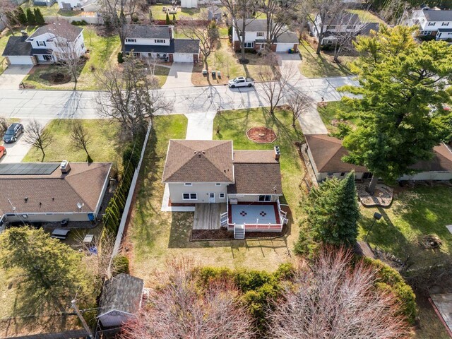 1442 Traeger St, Green Bay, WI 54304 - aerial view featuring a residential view