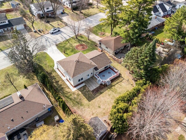 1442 Traeger St, Green Bay, WI 54304 - bird's eye view featuring a residential view
