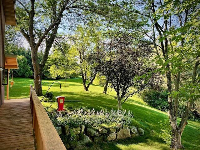 8226 Scott Rd, Cross Plains, WI 53528 - view of property's community with a lawn