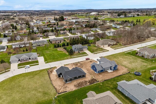 2352 Ryan Ave, Plymouth, WI 53073 - bird's eye view with a residential view
