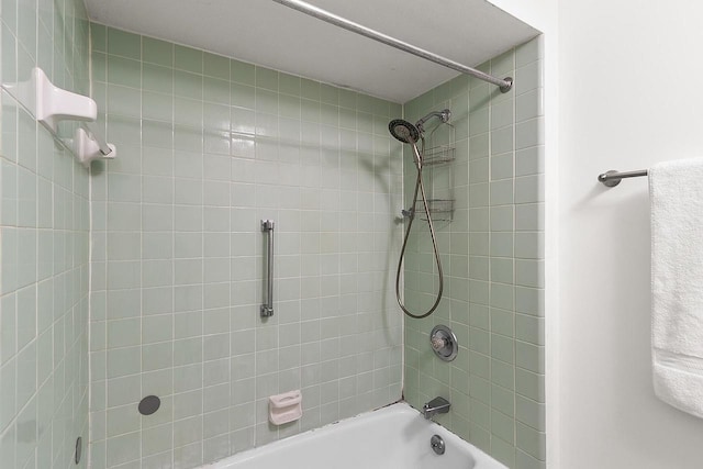 bathroom with shower / bath combination