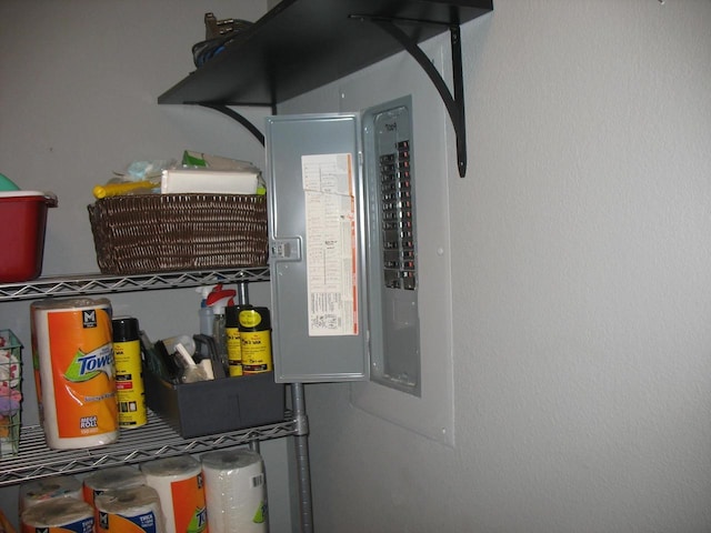 utilities with electric panel
