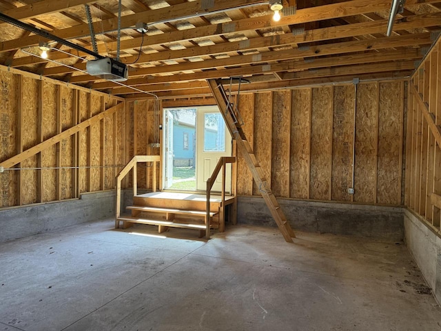 2776 S Superior St, Bay View, WI 53207 - garage featuring a garage door opener