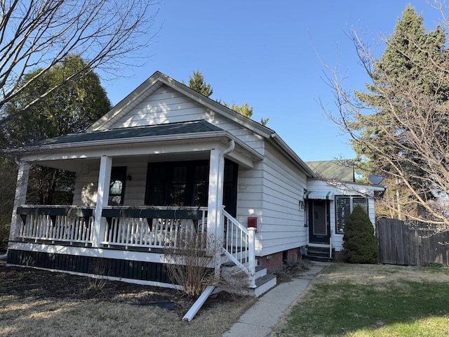 2776 S Superior St, Bay View, WI 53207 - view of front of property featuring covered porch and entry steps