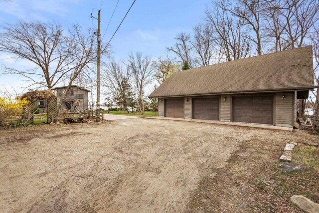 2108 Woodlawn Ln, Appleton, WI 54914 - view of detached garage