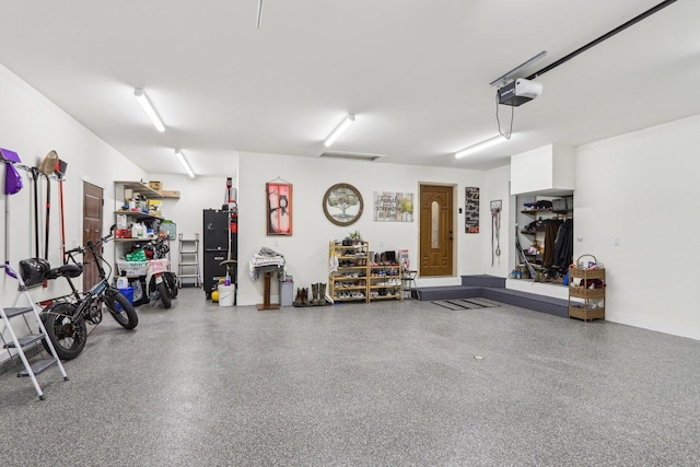 911 Fawn Ct, Wisconsin Dells, WI 53965 - garage with a garage door opener