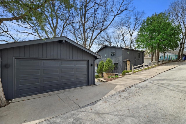 exterior space with fence