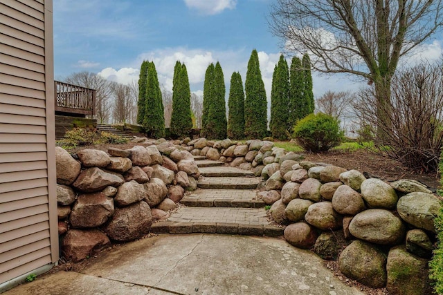view of yard