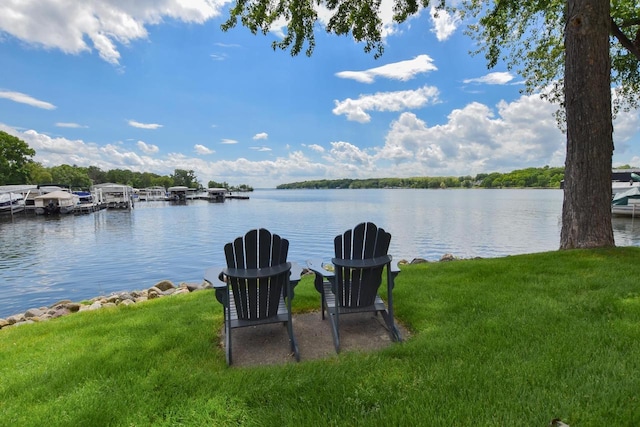property view of water