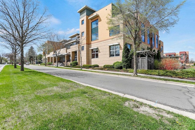 view of property featuring a residential view
