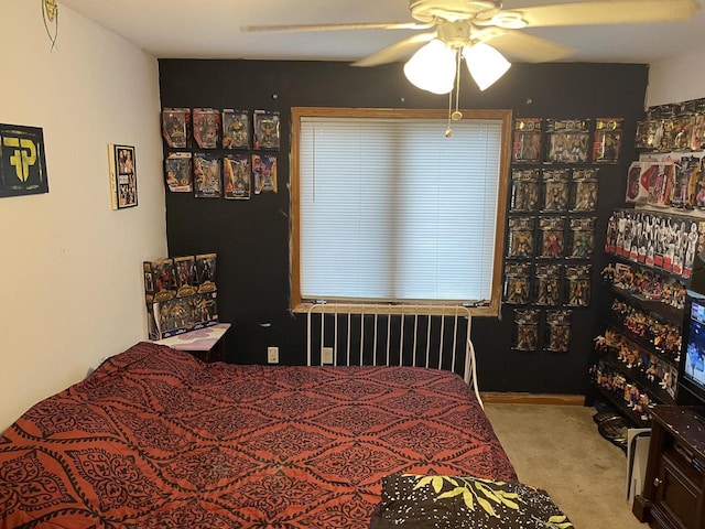 4327 29th St, Kenosha, WI 53144 - carpeted bedroom with a ceiling fan