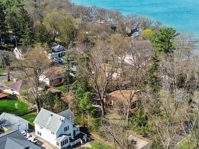 515 Maple Hill Ter, Twin Lakes, WI 53181 - birds eye view of property with a residential view