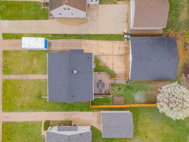 drone / aerial view
