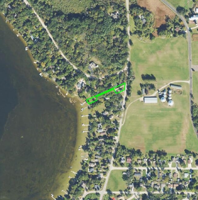 7930 Park St, Burlington, WI 53105 - aerial overview of property's location