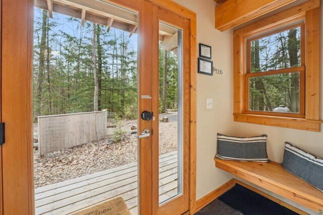 37475 Sophie Ln, Bayfield, WI 54814 - view of doorway to outside