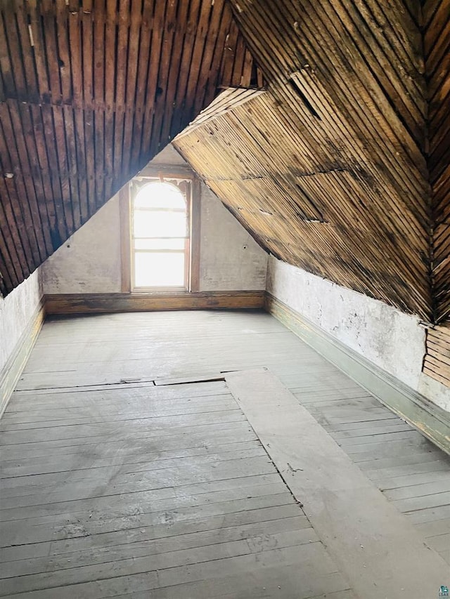 2002 Banks Ave, Superior, WI 54880 - view of unfinished attic