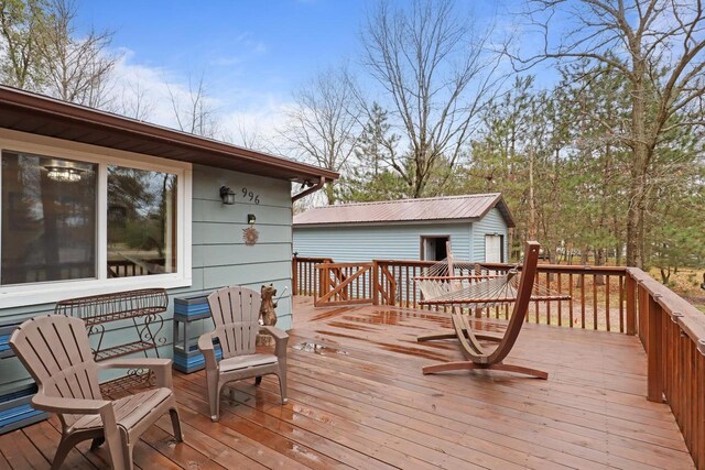 996 Inverness Ct, Nekoosa, WI 54457 - view of deck