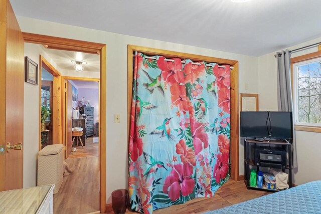 996 Inverness Ct, Nekoosa, WI 54457 - bedroom featuring wood finished floors